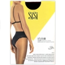 Колготки классические Sisi "Style 8" Nero (черные), размер 4 гольф высокого качества Товар сертифицирован инфо 6664v.